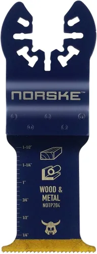 Vista 17 de Norske Tools NOTP236 3-en-1 Corte, raspador y raspar oscilante accesorio multiherramienta Hojas de sierra oscilantes