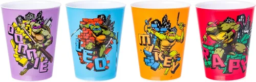 Vista 16 de Silver Buffalo Winnie the Pooh - Juego de 4 mini tazas de plástico con Tigger, Eeyore y Piglet, 1.5 onzas