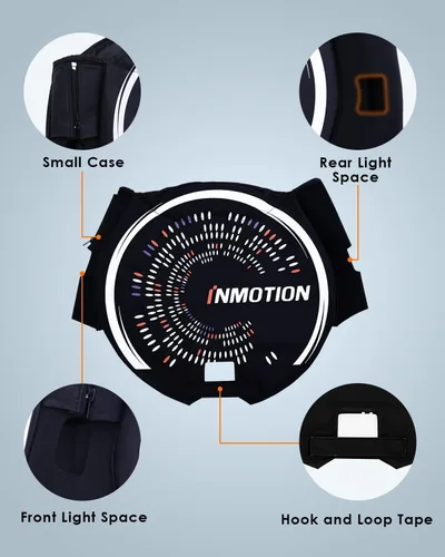 Vista 3 de INMOTION Cubierta protectora de monociclo eléctrico, funda anticolisión anticaídas para V5/V5F una rueda Hoverboard