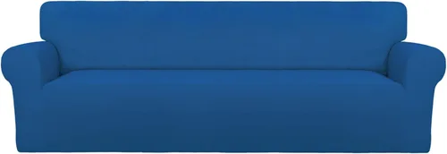 Vista 137 de PureFit Funda súper elástica para sofá reclinable con bolsillo, funda de sofá suave y antideslizante de elastano, lavable, protector de muebles