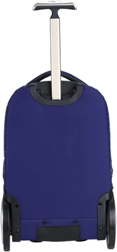 Vista 6 de Bolsa de computadora portátil con ruedas para portátil de 14 pulgadas, bolsa con ruedas, mochila con ruedas, bolsa de computadora con ruedas de 20