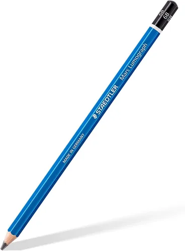 Vista 2 de Pluma para dibujo y escritura, Staedtler Mars Lumograph (caja de 12), 6B