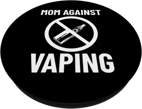 Vista 2 de Against Vape PopSockets de cigarrillo electrónico Smoking Vaping PopGrip intercambiable