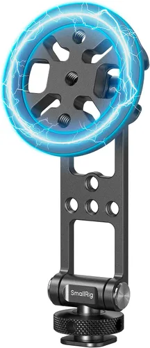 Vista 7 de SMALLRIG 5156 - Soporte magnético de metal para teléfono con zapata fría