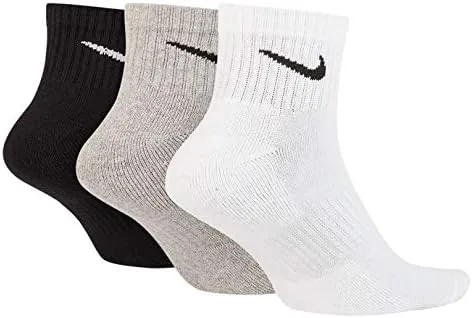 Vista 8 de Nike Everyday - Calcetines de entrenamiento hasta el tobillo (3 pares)