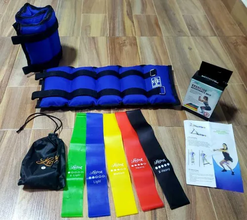 Vista 2 de Kit gluteos con bandas en latex