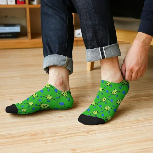 Vista 6 de devor Calcetines de corte bajo calcetines de tobillo para hombre, calcetines de tobillo bajo de moda, Blanco