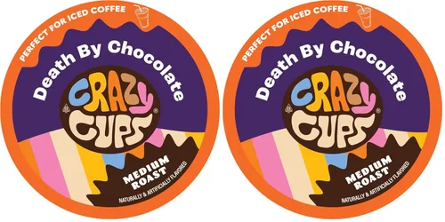 Vista 14 de Cápsulas de café con sabor a taza loca, cápsulas de café con arándanos, café con zapatero de arándanos en tazas reciclables de una sola porción