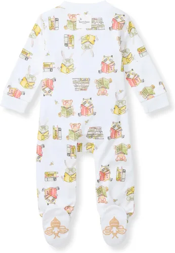 Vista 50 de Burt's Bees Baby - Pijama de una pieza para bebé, mameluco para dormir y jugar, algodón 100% orgánico, cremallera frontal