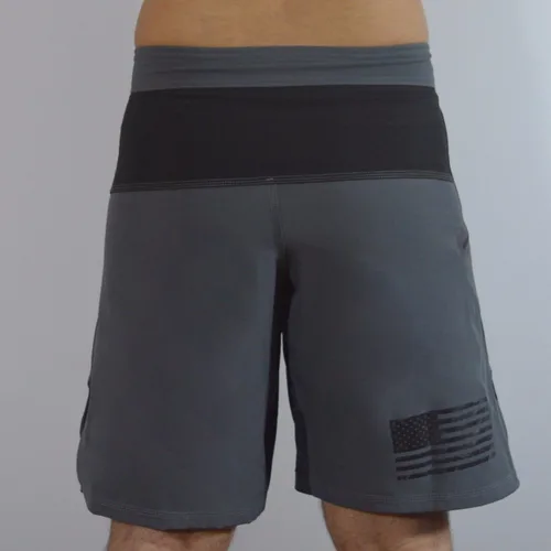 Vista 5 de Sanguine Men Shorts for Training Kick Boxing, Tough Trunks for Cage Fighting Muay Thai Workout Shorts, Gym Martial Arts