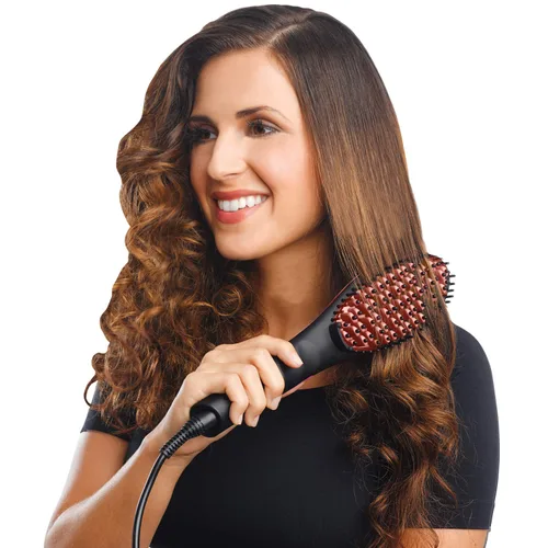 Vista 2 de Simply Straight Professional Pro, alisador, rosa dorado, 1.25 libras