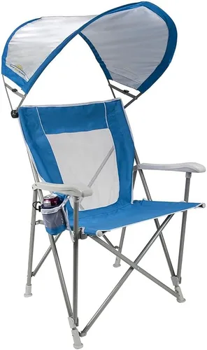 Vista 15 de GCI Outdoor Comfort Pro Mecedora para Acampar Silla mecedora plegable portátil con reposabrazos duraderos y portavasos — Rosado