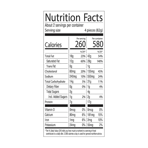 Vista 5 de Amazon Brand, Aplenty Caramelized Onion & Feta Puffs, 6.6 onzas