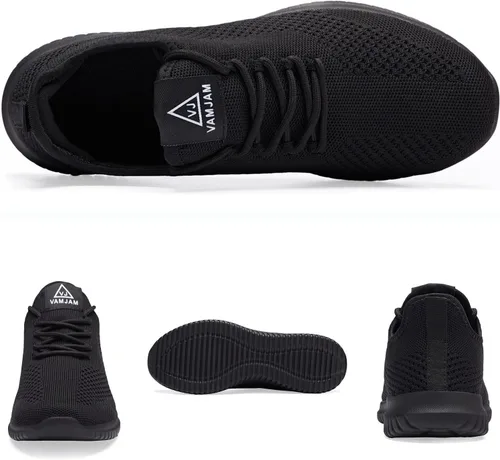 Vista 3 de BXYJDJ Zapatos deportivos para correr para hombre, para caminar, atléticos, gimnasio, fitness, deportes, ligeros, informales, para trabajo, correr
