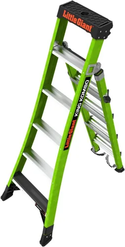 Vista 34 de Little Giant King Kombo XT, escalera extensible multiposición, 13936-071