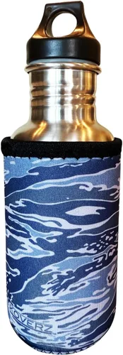 Vista 74 de Funda de neopreno para botella de agua Koverz, funda de neopreno, se ajusta a botellas de agua de 24-30 oz, lavable y reutilizable, tamaño grande