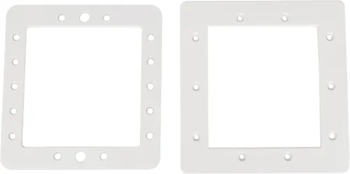 Vista 4 de Hydrotools - Placa frontal y junta de mariposa para piscina, 8.25 pulgadas, color blanco
