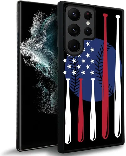 Vista 13 de Funda compatible con Samsung Galaxy S23 Ultra, fundas de teléfono de fútbol americano para hombres y mujeres, goma de silicona suave completa