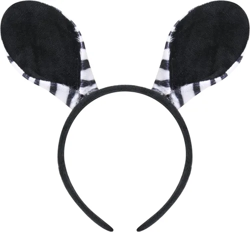 Vista 6 de FYMNSI Disfraz de animales de safari en la selva para niños y niñas, disfraz de fiesta de disfraces, diadema y cola para Halloween, cosplay, sesión