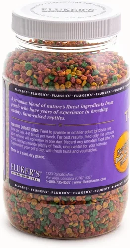 Vista 2 de Fluker's Alimento de pellets pequeños de dieta de tortuga premium, 7 onzas