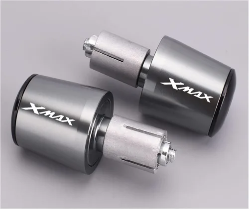 Vista 8 de Motorcycle Motorcycle Grip Handle Bar Ends Handle Bar Grips Cap Anti Vibration Plug for XMA-X Xmax 125 250 300 400 X-MAX400 XMAX300 Handle end Black