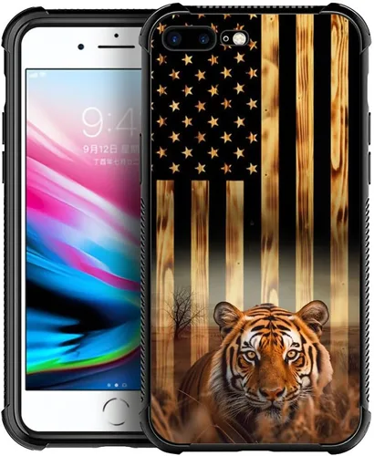 Vista 37 de DAIZAG Funda compatible con iPhone 7/8 Plus, protección completa, a prueba de golpes, antiarañazos, funda de poliuretano termoplástico para hombre