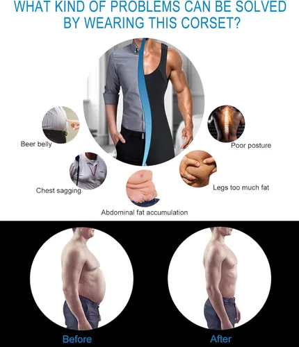 Vista 5 de DoLoveY - Body de compresión para hombre