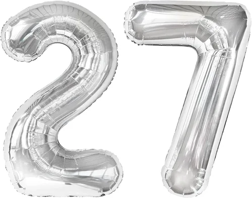 Vista 298 de Globo negro de 40 pulgadas con números del 0 al 9 (cero-nueve), globo de cumpleaños de gran tamaño, globo de helio de aluminio con números grandes