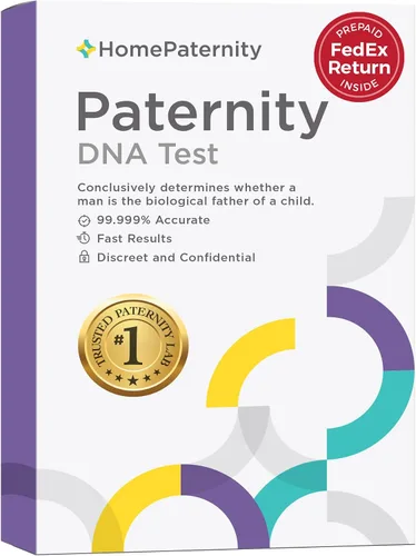 Vista 7 de HomePaternity Prueba de ADN para Determinar la Paternidad para Niño y Padre, Devolución por USPS, Confianza de Más del 99.99%, Todos los Gastos