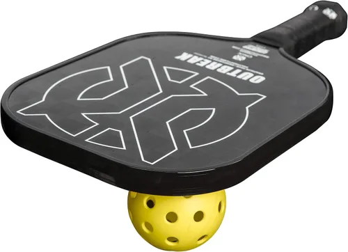 Vista 12 de Onix Outbreak Pickleball Paddle Reinforced by TeXtreme® Technology for Improved Performance and Stronger Play Negro