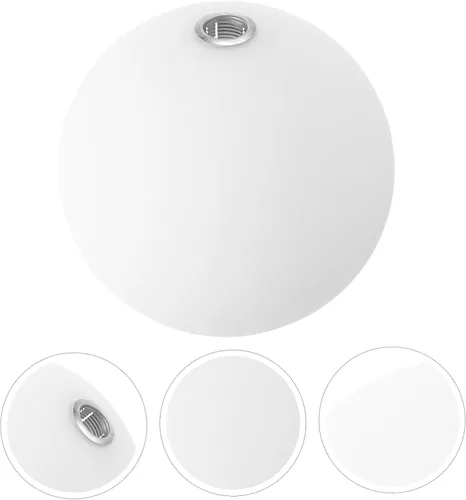 Vista 6 de Lámpara de globo de vidrio para lámpara de cristal, pantallas de repuesto, cubiertas de luz de burbuja redonda, protector de bombilla para pared