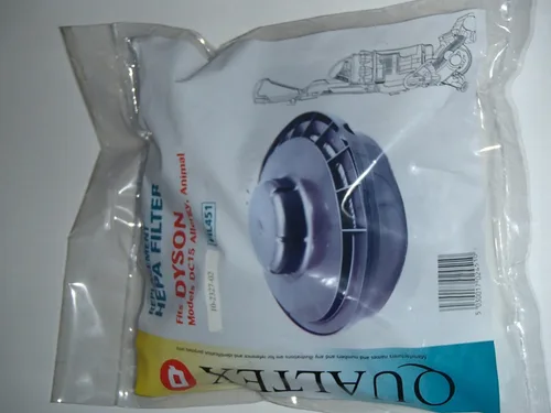 Vista 3 de Dyson DC15 - Filtro de escape HEPA de repuesto para motor de poste de bola, se adapta a Dyson Part 908561-02 o 910471-02 de Dust Care