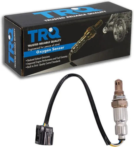Vista 233 de TRQ Sensor de Oxígeno O2 de 4 Hilos de Banda Estrecha Compatible con VW Atlas 2.0L 2018-21, VW GTI 2.0L 2016-18, Audi A3 Quattro 2.0L 2015-18, VW
