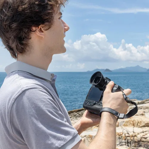 Vista 9 de Ocular extendido EOS R1 Eyecup Eyecup, visor de cámara de silicona suave, protector de cubierta de sombra de ojos diseñado especialmente para Canon