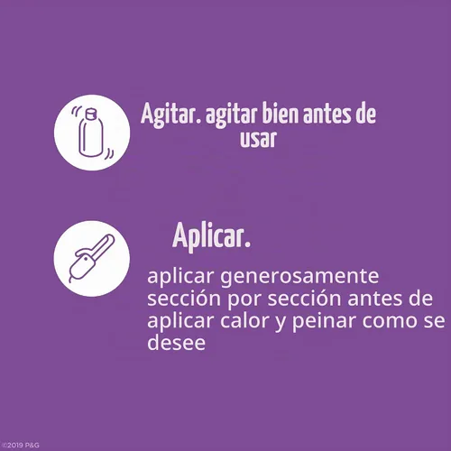 Vista 8 de Waterless Heat Shield Protect & Re-Style, sin sulfatos, para todo tipo de cabello, 6.4 onzas líquidas