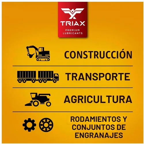 Vista 5 de TRIAX Guardian - Grasa resistente con moly, multiusos, rodamientos de ruedas, componentes cargados de golpes, extremadamente pegajosa, punto