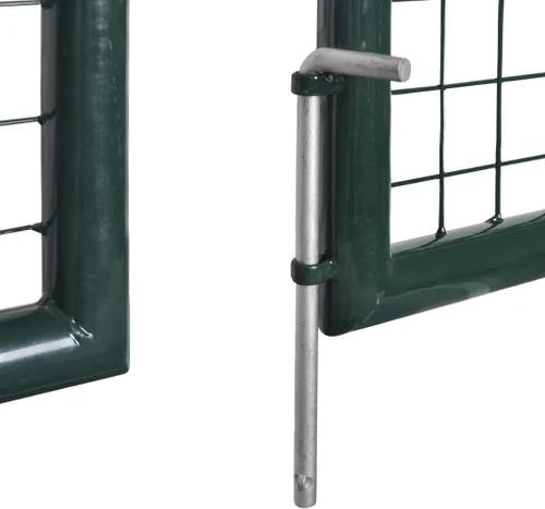 Vista 8 de Puerta moderna para valla de jardín, barrera de jardín, con sistema de bloqueo, con llave, para jardín, patio, terraza, valla de malla de jardín