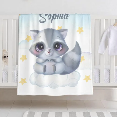 Vista 14 de Manta de bebé personalizada para niñas y niños, manta de bebé personalizada con nombre para niños pequeños, niños, ducha, recién nacidos, guardería