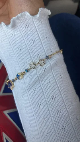 Vista 4 de RICHTRUE Pulseras Y2k Y2k, accesorios de grunge, pulsera estética Y2k para mujer, accesorios punk