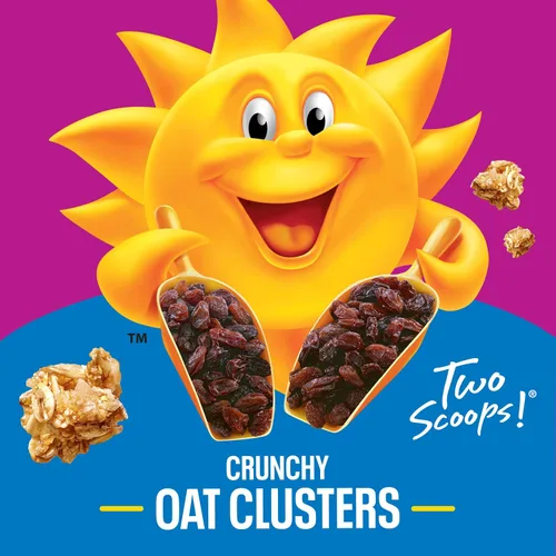 Vista 6 de Kellogg's Raisin Bran Crunch Breakfast Cereal, Good Source of Fiber, Giant Size, 24.5 oz