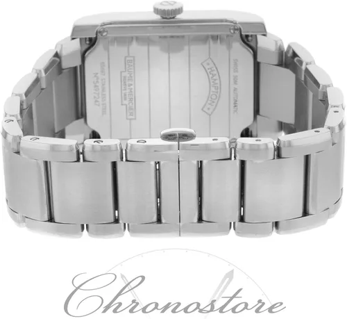 Vista 4 de Baume & Mercier Reloj automático Hampton 10047 para hombre, Reloj automático