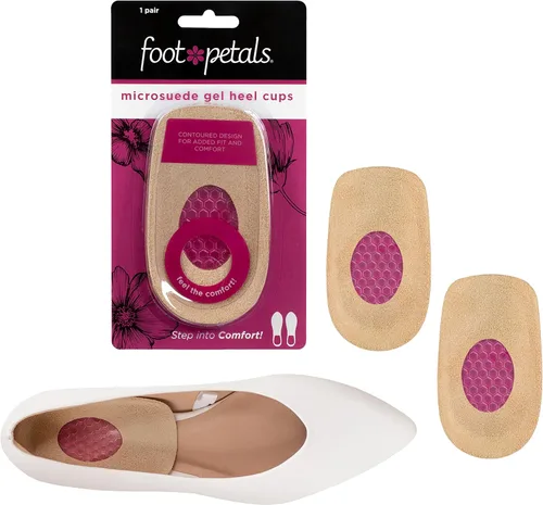 Vista 5 de Foot Petals Tacones para evitar que se agrieten los talones, estabilizan los talones en los tacones cerrados de la espalda, los zapatos de tacón