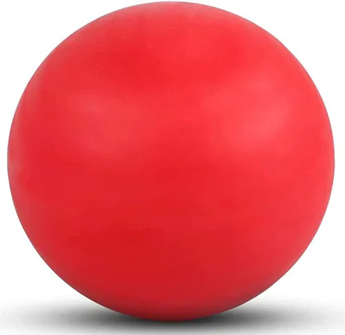 Vista 8 de Pelota de lacrosse de masaje WOVTE para músculos doloridos, hombros, cuello, espalda, pies, cuerpo, tejido profundo, punto de activación, nudos Negro