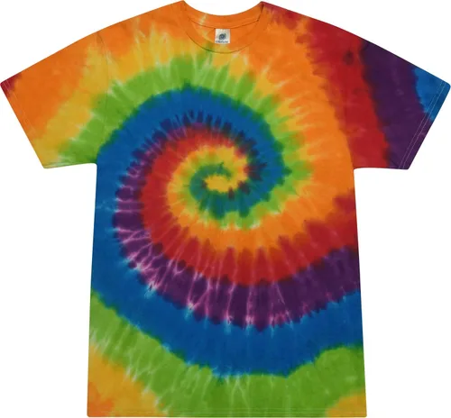 Vista 43 de Colortone Camisetas Tie Dye para Hombre y Mujer - Camisetas de manga corta unisex Tie-Dye para adultos Acadia