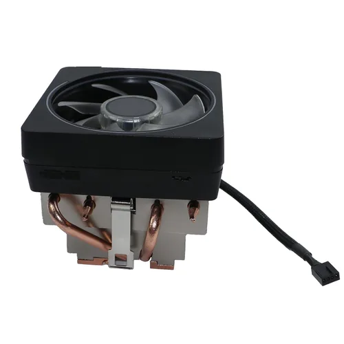 Vista 5 de Ryzen 7 Enfriador de CPU Wraith Prism RGB LED Disipador de calor Base de núcleo de cobre Pasta térmica preaplicada compatible con AMD Socket AM5 AM4