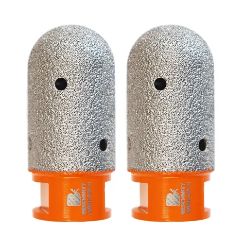 Vista 20 de Broca biseladora de diamante, brocas de diamante BRSCHNITT de 1 3/4 pulgadas con rosca de 5/8-11 para agrandar, pulir y biselar los agujeros exsit