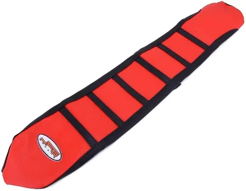 Vista 3 de AnXin Funda de asiento de motocicleta, agarre de goma suave para CRF250R 2004-2009 CRF450R 2003-2008 CRF250X CRF450X All Years Dirt Bike Rojo
