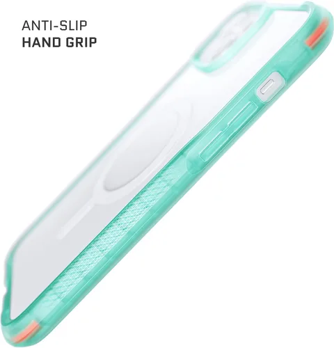 Vista 124 de Ghostek Covert Clear - Funda transparente para iPhone 15 Plus, silicona a prueba de golpes, compatible con accesorios Apple MagSafe, funda Negro