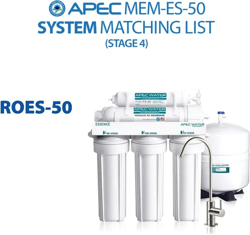Vista 3 de APEC Water Filtro del reemplazo de la membrana de los sistemas MEM-ES-50 50 GPD para el sistema de la ósmosis reversa