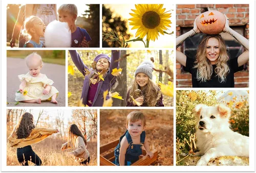 Vista 13 de CCWACPP Impresiones de lienzo de collage con foto personalizada, personalizadas, múltiples imágenes de foto en lienzo, póster personalizado, regalos